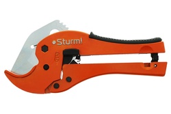 Ножницы для пластиковых труб ф42мм инстр. сталь Sturm