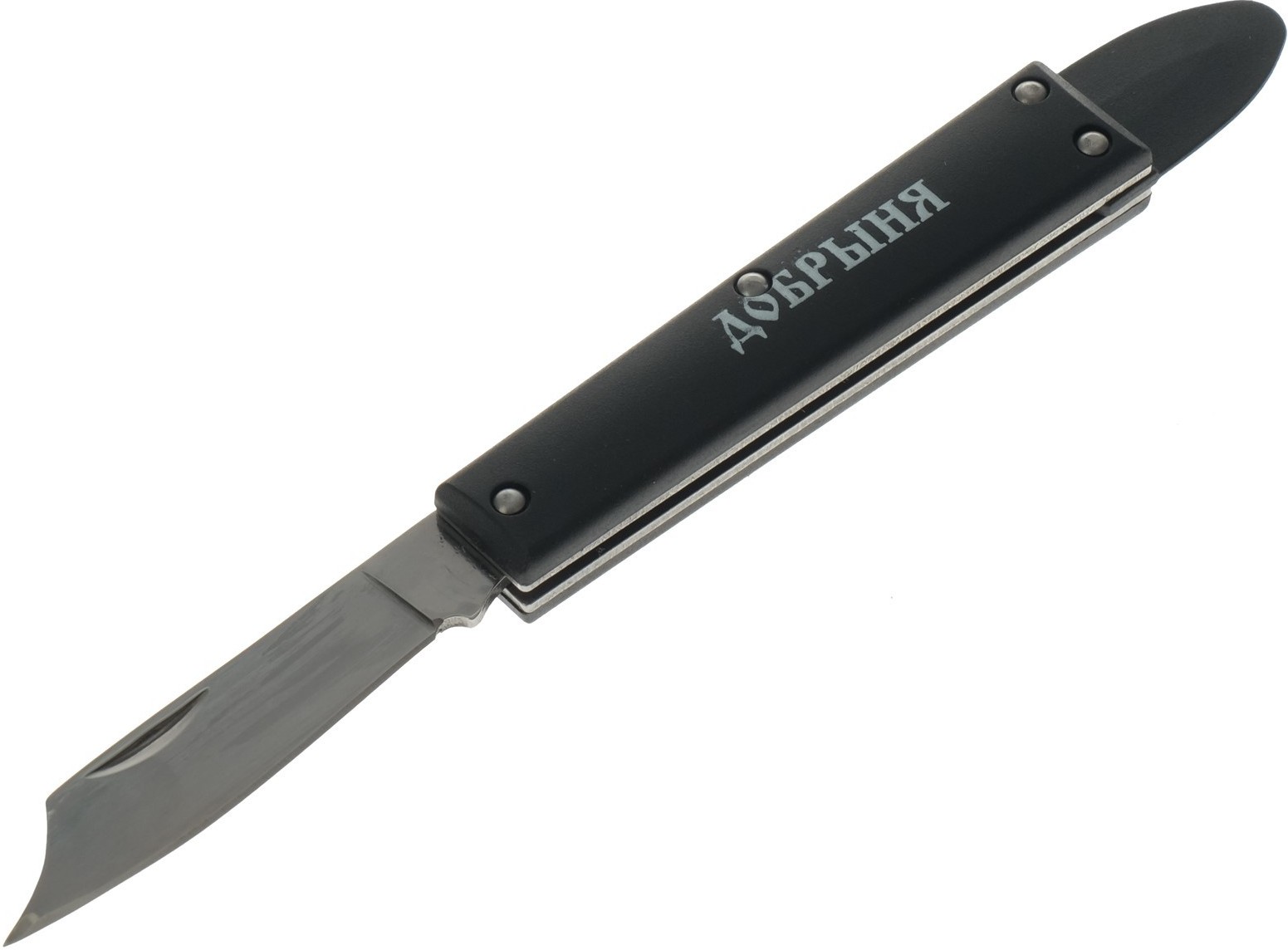 Нож окулировочный Добрыня (нерж. с пласт. ручкой) (Изображение 1)