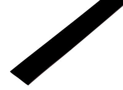 Термоусаживаемая трубка 30,0/15,0 мм 1 м черная REXANT (Изображение 1)