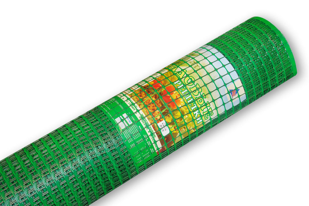 Сетка садовая пластмассовая (15х15мм) рулон 1х20м зеленая (Изображение 1)