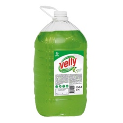 Средство для мытья посуды Velly light 5л (зеленое яблоко)