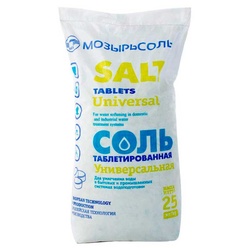 Соль таблетированная Беларусь  25 кг