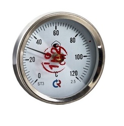Термометр БТ-30 накладной, 1/2"  0-120 (БТ-30)