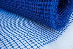 Сетка садовая пластмассовая (15х15мм) рулон 1х20м синяя