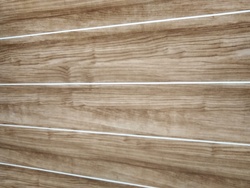Панель рустованная "Wood" цвет Темный Орех (2,44х1,22м)