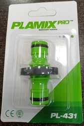 PLAMIX PRO PL-431 Адаптер для соединения коннектора (ABS+TPR, блистер)(240/24 шт)