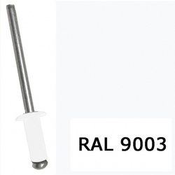 Заклепки RAL9003 4,0х10