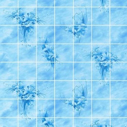 Панель рустованная Букет голубой (2,44х1,22м 3,2мм)