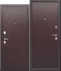 Дверь мет. 7,5 см Гарда металл/металл (860мм) левая