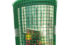 Сетка садовая пластмассовая (15х15мм) рулон 0,4х10м зеленая