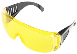 Очки защитные с дужками желтые CHAMPION
