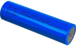 Аккумулятор REXANT18650 unprotected Li-ion 2400 mAH 3.7 В