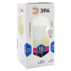 Лампа светодиодная ЭРА LED smd A60-15W-840-Е27 х/бел 1400 lm