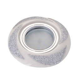 Светильник K2001-21 белый+серебро
