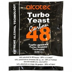 Турбо-дрожжи Alcotec 48 Carbon Turbo, 175 г