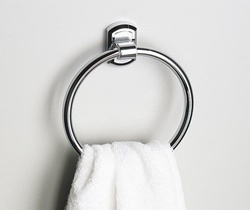 Держатель для полотенец кольцо хром Wasser Kraft К-3060