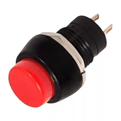 Выключатель - кнопка 250V 1А (2с)  ON-OFF красный REXANT