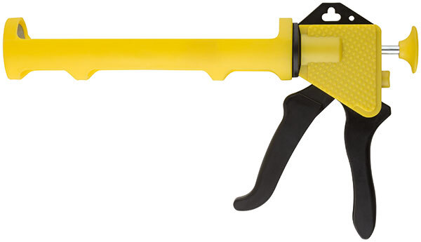 Пистолет для герметика 225 мм полукорпусной, полипропиленовый корпус (Изображение 1)