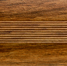 Порог-стык (РП) универсальный 28 мм х 0,9м Дуб медовый (Изображение 1)