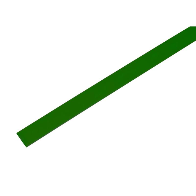Термоусаживаемая трубка 9.0/4.5 мм 1 м зеленая REXANT (Изображение 1)