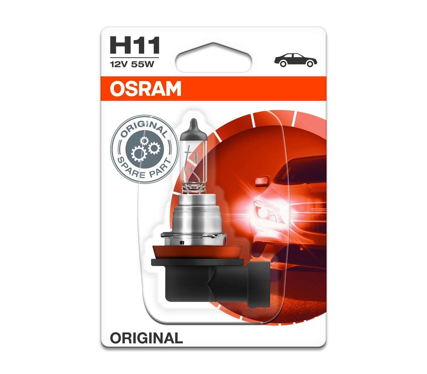 Автолампа Osram ORIGINAL LINE 12V H11 55W (Изображение 1)