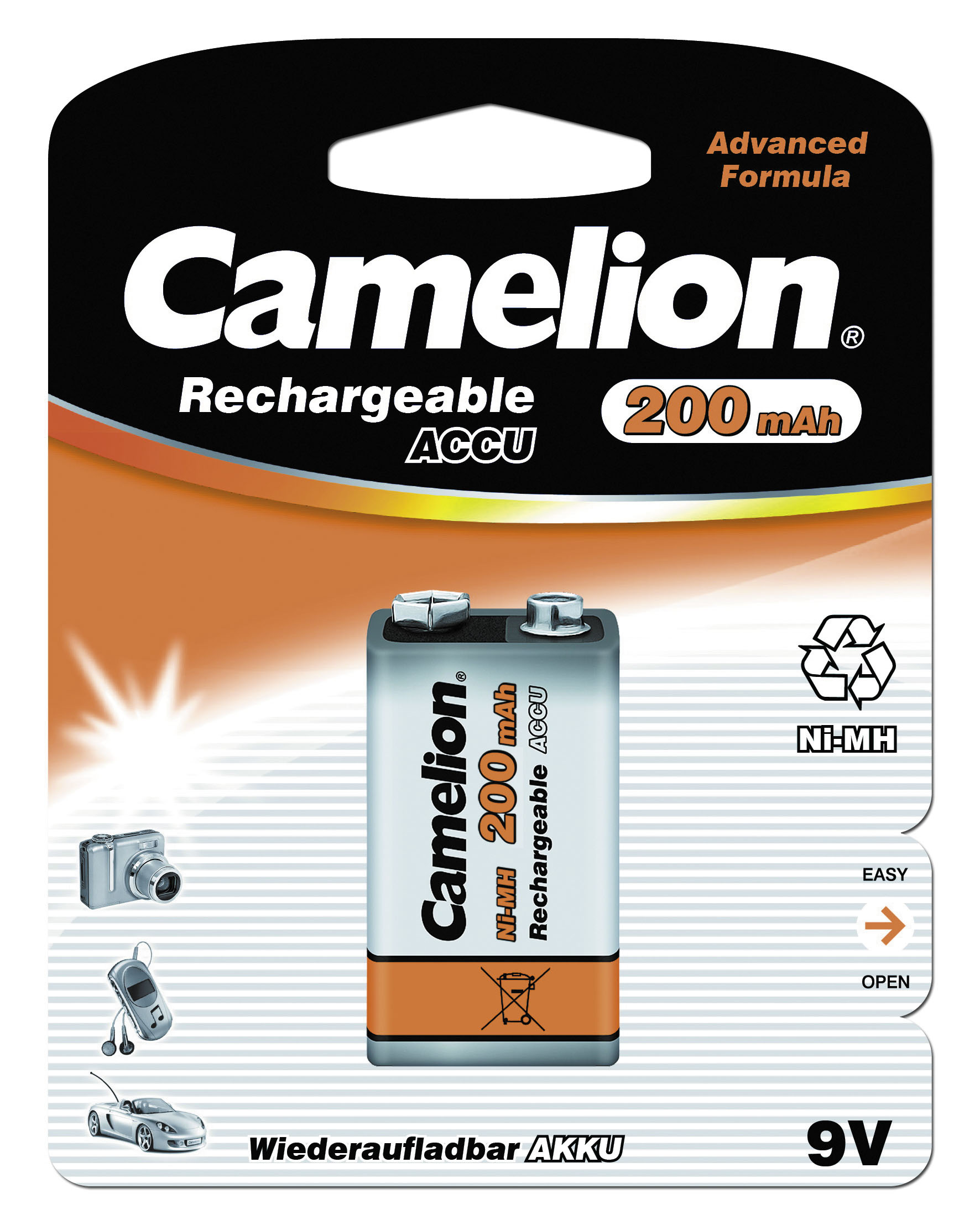 Аккумулятор Camelion АAA-900mAh 1.2В (Изображение 1)
