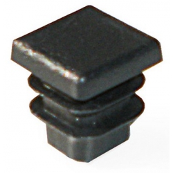 Заглушка пластик черная 30х30мм (Изображение 1)