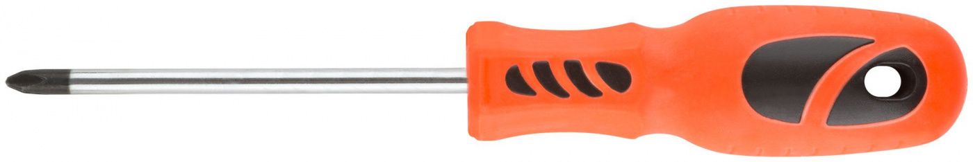 Отвертка, CrV сталь, пластиковая ручка PH2 x 100 мм (Изображение 1)