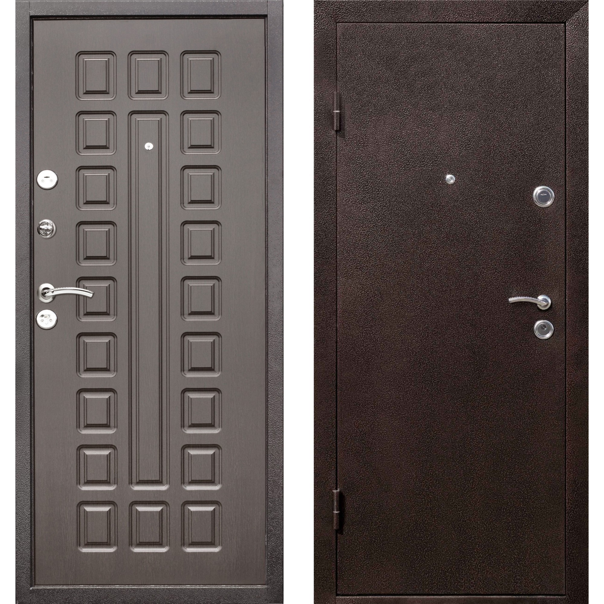 Дверь Йошкар Венге (960, правая) фурнитура внутри (Изображение 1)