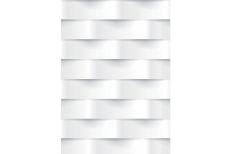 Панель "Волны белые" 0,25х2,7м 850 (Изображение 1)
