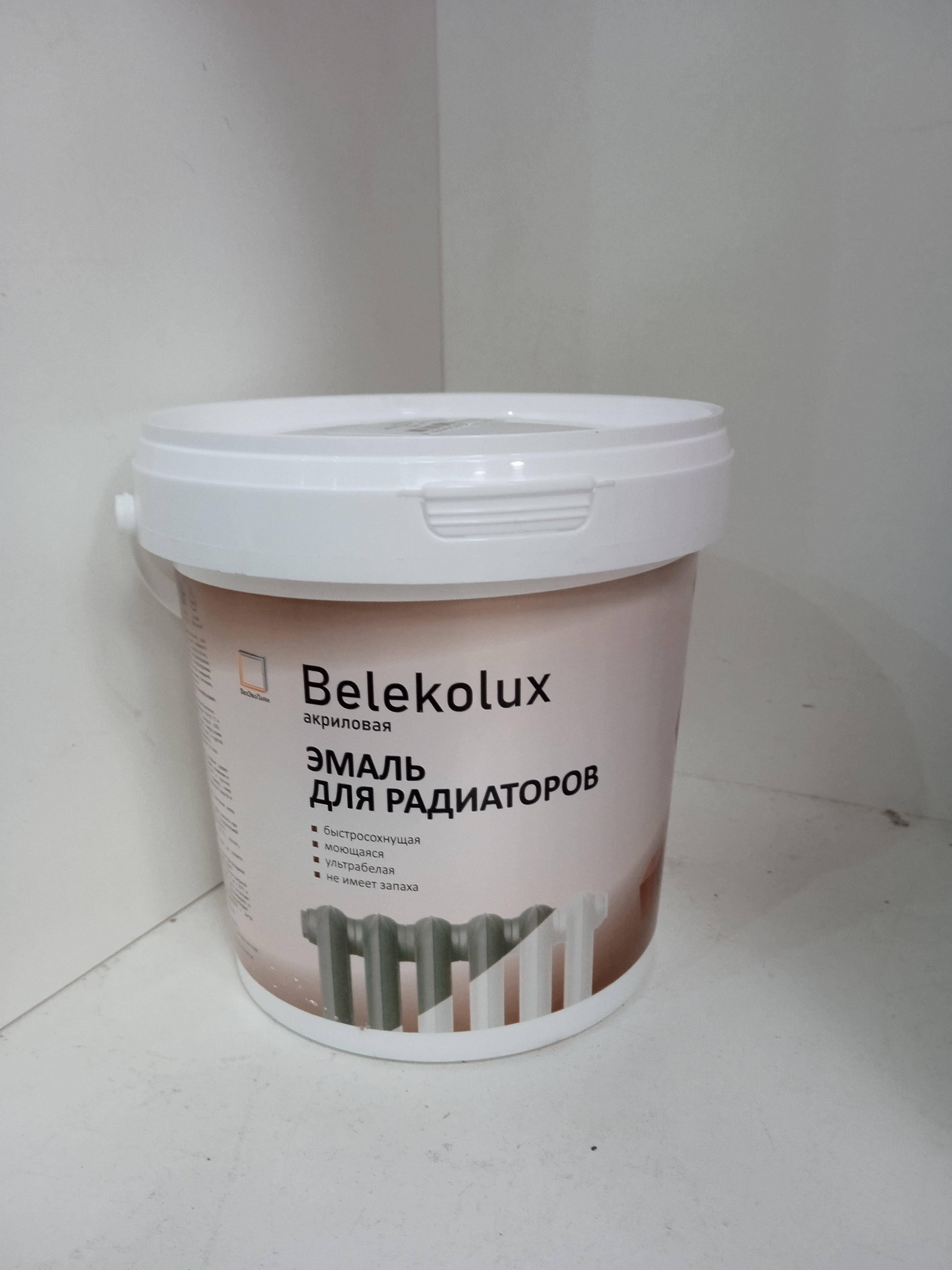 Эмаль для радиаторов ВД Belekolux 1кг (Изображение 1)