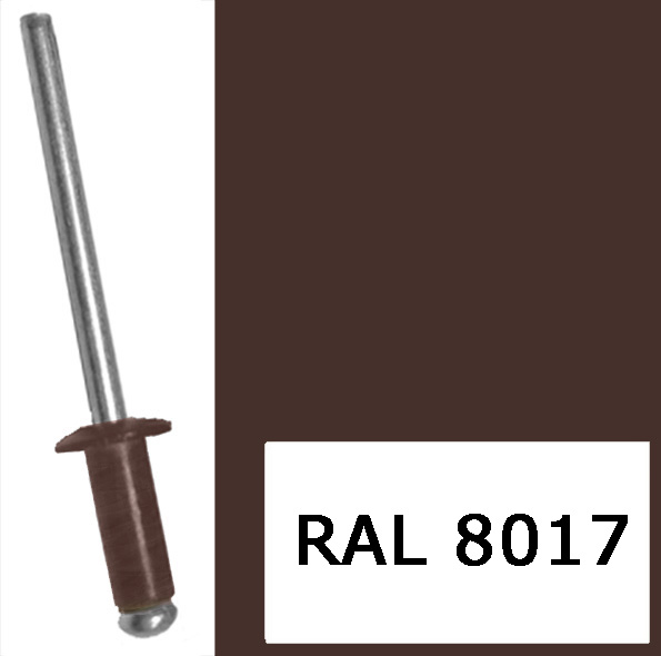 Заклепки RAL8017 4,0х10 (Изображение 1)