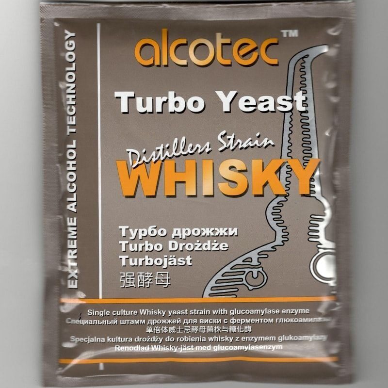 Турбо-дрожжи Alcotec Whisky Turbo 73 г (Изображение 1)
