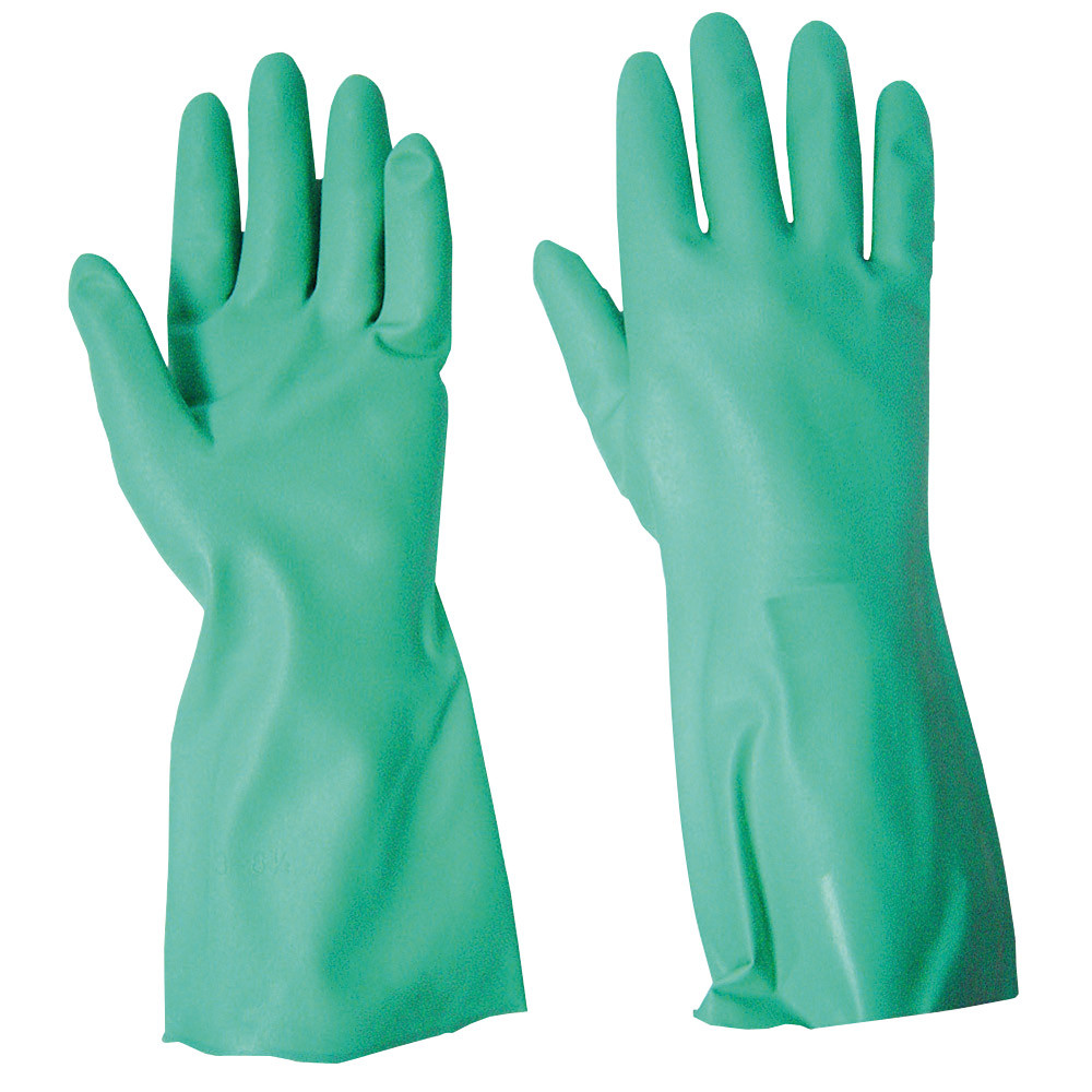 Перчатки нитриловые зеленые (Изображение 1)