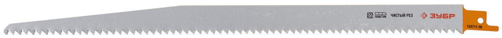 Полотно ЗУБР S1344D для саб эл. ножов Cr-V быстрый, чистый распил 280/4,2мм 155711-28 (Изображение 1)