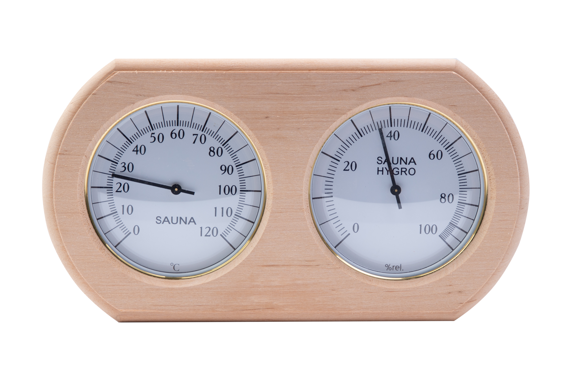 Термогигрометр ОЧКИ овал (термодревесина) ТН-20Т (Изображение 1)