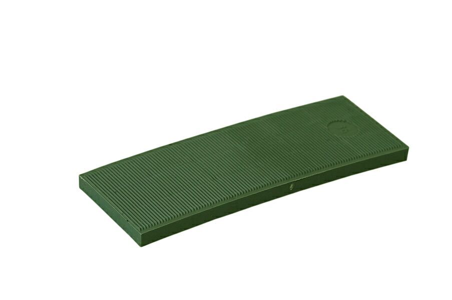 Пластина рихтовочная 100х32х5мм зеленая (Изображение 1)