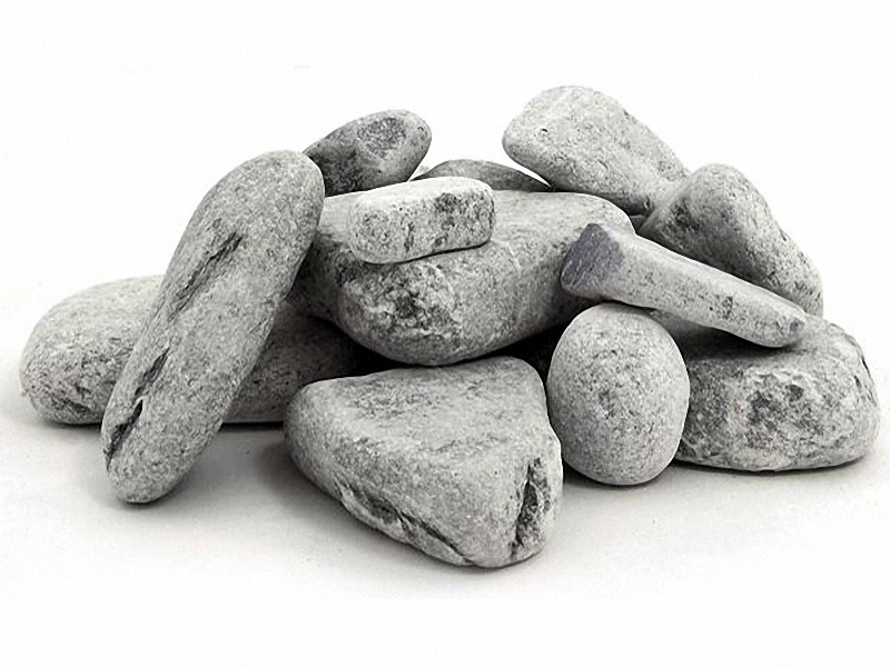 Камни "Талькохлорит" (коробка) 20 кг.обвалованный (Изображение 1)