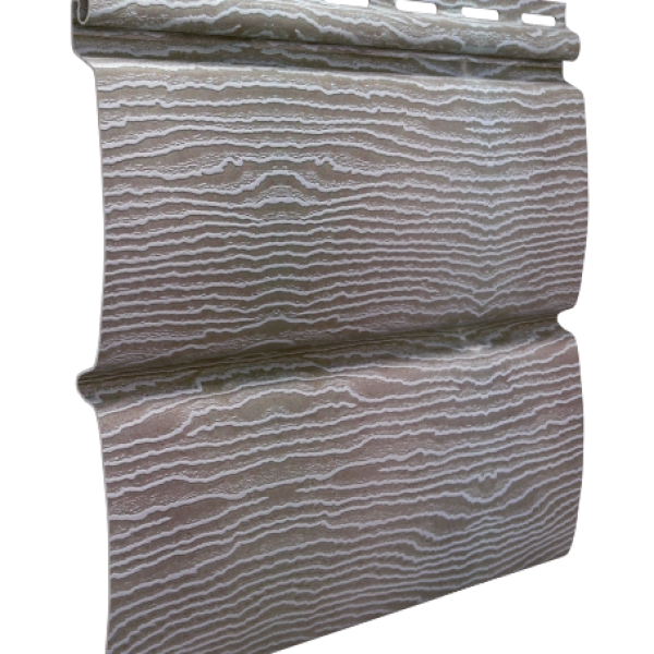 Сайдинг Блок-Хаус Тимбер-Блок Дуб серебристый (3400мм, 0,782м2) (Изображение 1)