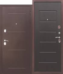 Дверь мет. Гарда 7см Темный кипарис (960мм) левая (Изображение 1)