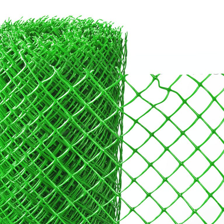 Сетка садовая пластмассовая (45х45мм) рулон 1х10м ромб зеленая (Изображение 1)