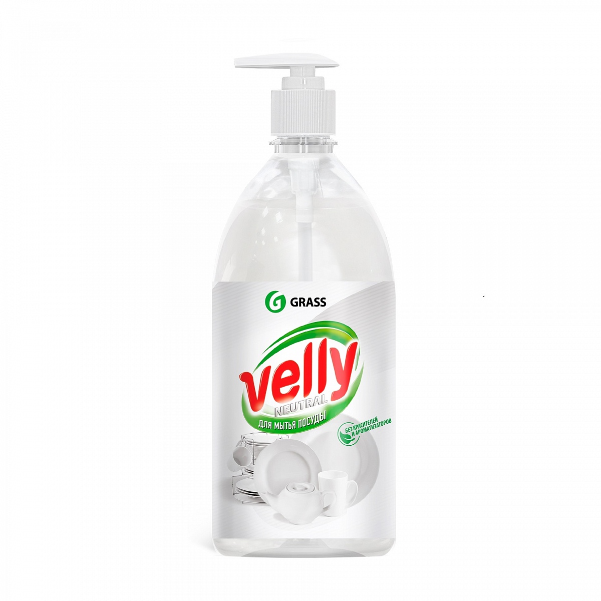 Средство для мытья посуды Velly 1л (нейтрал) (Изображение 1)