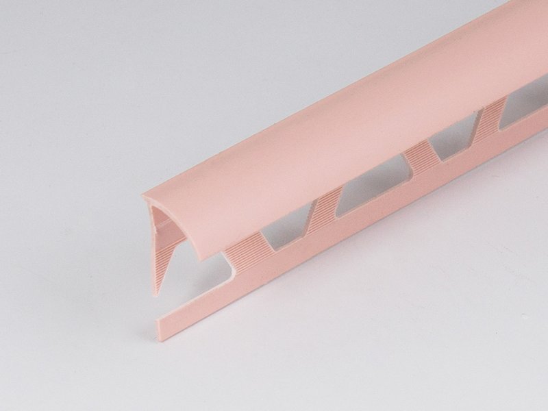 Угол для кафеля 9-10мм х 2,5м наружный светло-розовый (Изображение 1)