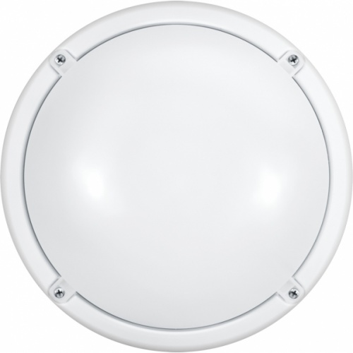 Светильник светодиодный OBL-R1-12-6.5K-WH-IP65-LED  круглый, белый 1/24 (Изображение 1)