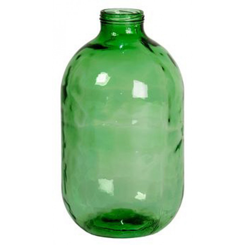 картинка Банка стеклянная 10л Твист 82 зеленая от магазина Евродом