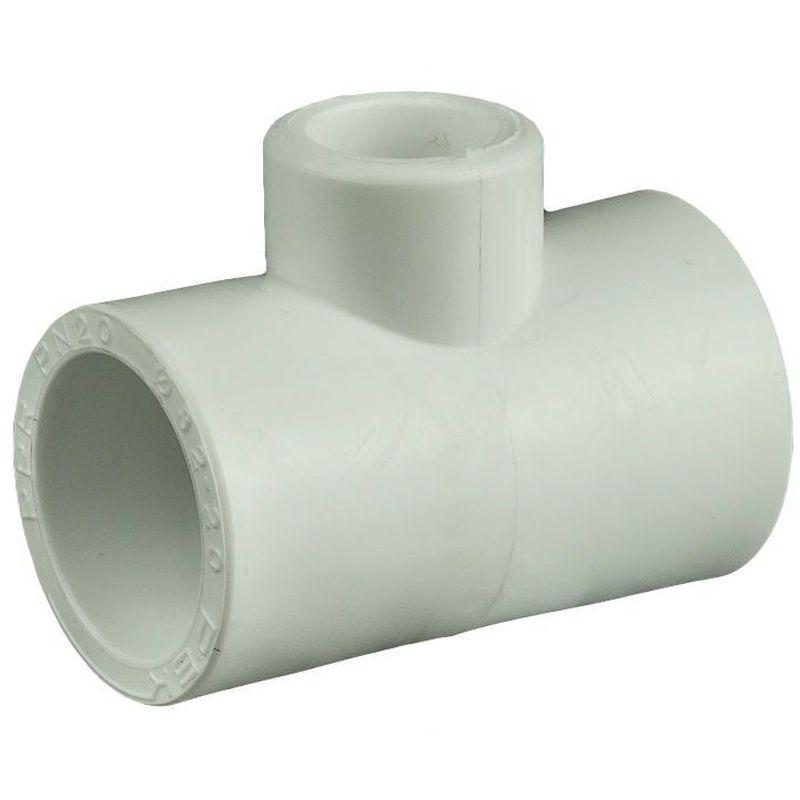 картинка Тройник перех. Ø32х20х32 PRO AQUA Белый (25/100) от магазина Евродом