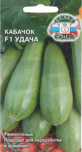 картинка Кабачок Удача 2г СД семена от магазина Евродом