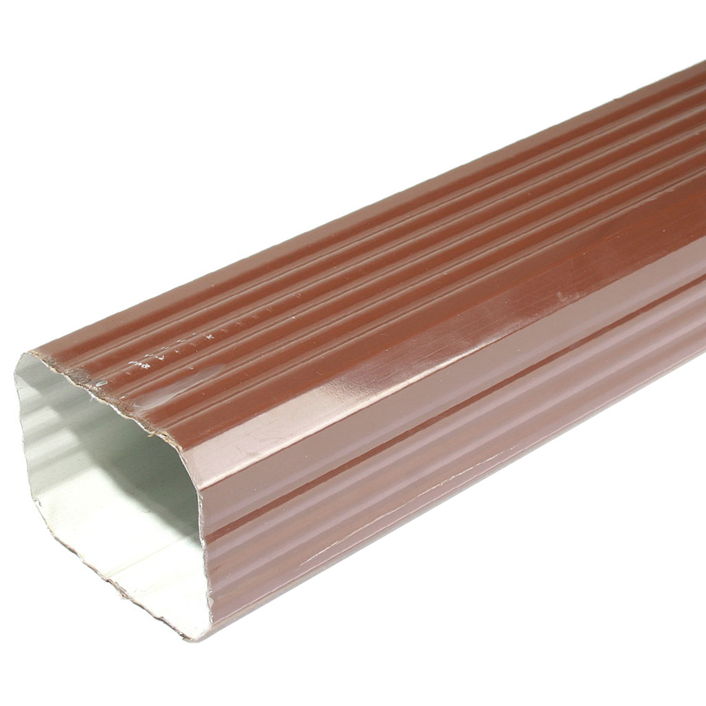 картинка Труба водосточная 76*102*2000 (ПЭ-01-8017-0,5) от магазина Евродом