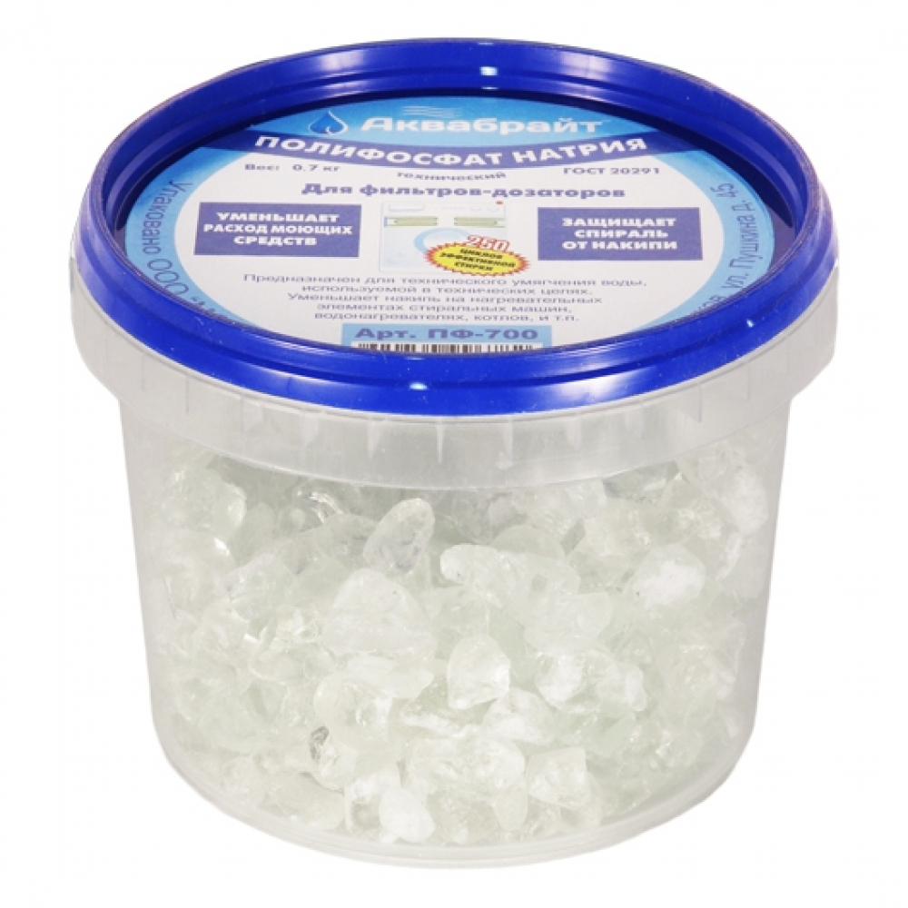 картинка Загрузка д/фильтров (соль полифосфат. 0,700кг) от магазина Евродом
