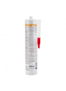 картинка Герметик MasterTeks ProfiMaster силакриловый для ванной и кухни, 290мл белый от магазина Евродом